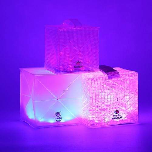 Solar  camping lantern or perfect for floating in your pool, take with you to the beach or use at your next party! Shown here TWILIGHT, -HELIX MULTI-COLOR-,SOLARPUFF-MULTI-COLOR.
