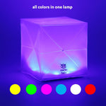 Load image into Gallery viewer, HELIX Multicolor Collapsible Solar Cube Light