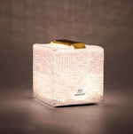 Load image into Gallery viewer, This shows the warm light version. SOLAR LANTERN for indoors and out doors