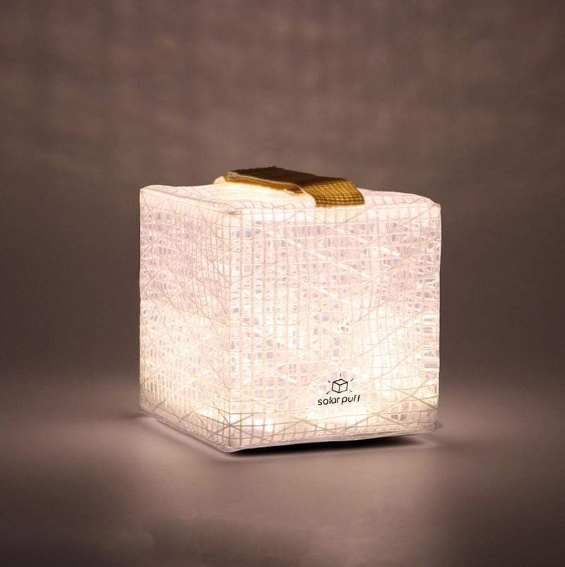 This shows the warm light version. SOLAR LANTERN for indoors and out doors