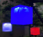 Load image into Gallery viewer, solar-lantern-camping-outdoor-indoor-lamp-colapsible-hang in the trees to brighten up your yard