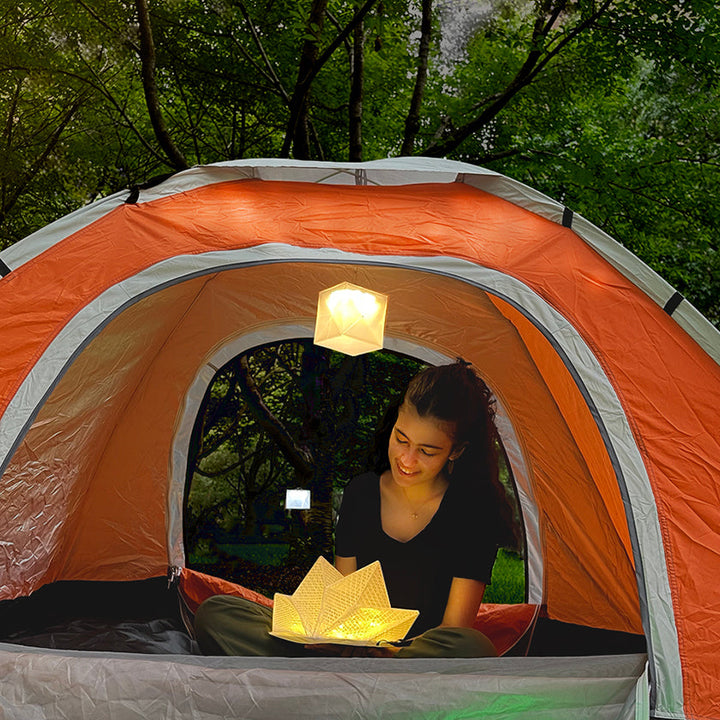 Collapsible Solar-Powered Lantern | LED Solar Lantern Lights