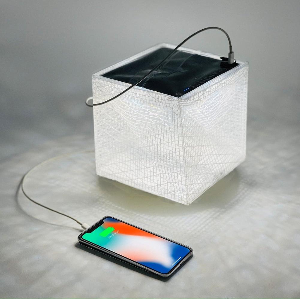 MegaPuff - Solar Phone Charger and Origami Lamp - Solight Design