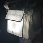 Load image into Gallery viewer, MEGAPUFF solar lantern packed inside SolaPack backpack
