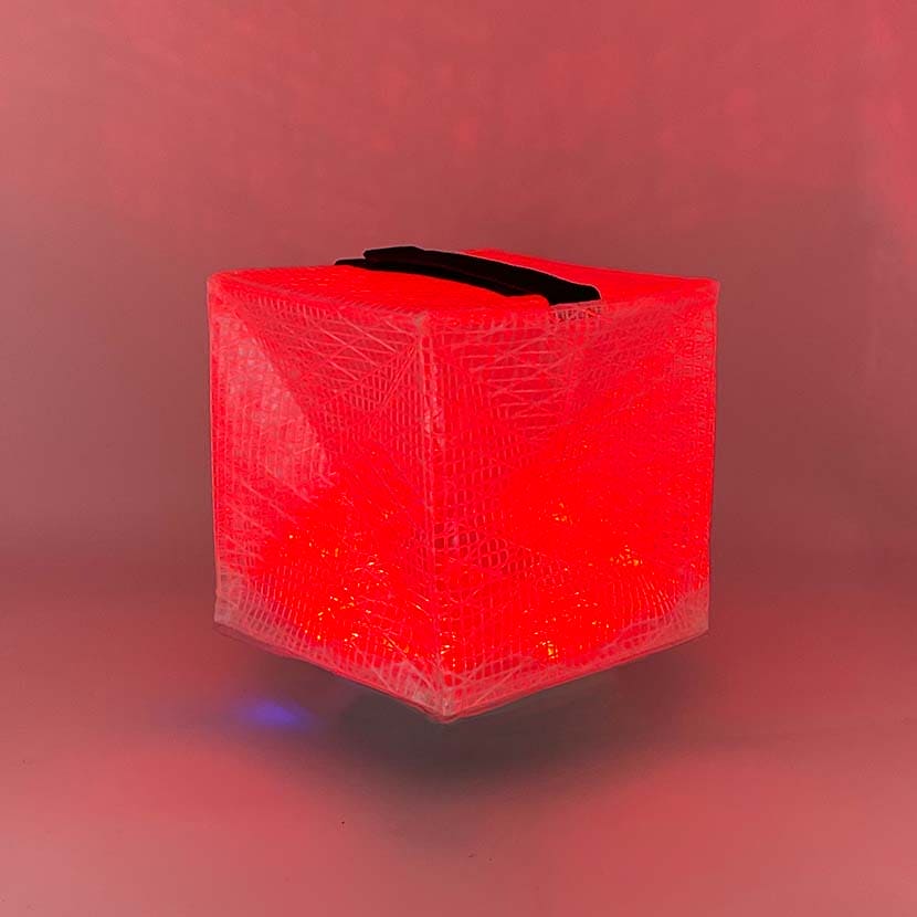 MEGAPUFF red light emergency or night mode activated