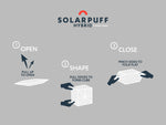 Load image into Gallery viewer, SolarPuff™ – BOTH Warm and Bright light!! – Collapsible Solar Lantern
