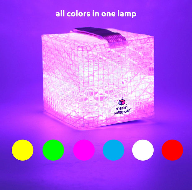 Solar Multi-colored lantern has 6 colors all in one lamp. Color lights can soothe your anxiety, relive your eyes, and uplift your mood!  Color therapy is real and you can use. our multicolored solar lamp for de stressing your evenings. Relax and enjoy zero carbon lights with 6 colors all in one!.  