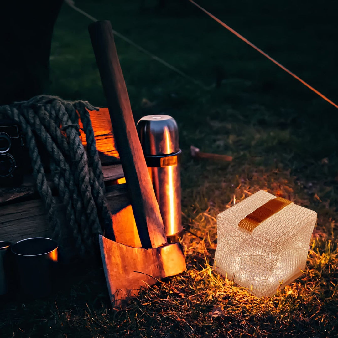 SolarPuff™ LED Lantern with Light Sensor