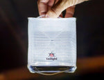 Load image into Gallery viewer, solar-lantern- red- camping-emergency- light- small and compact- flat packs for easy travel.
